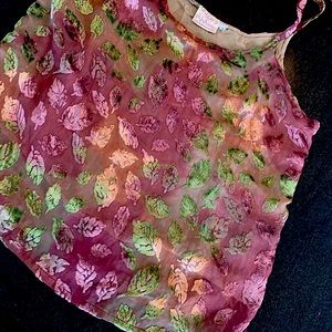 summer shirt flowing spaghetti strap